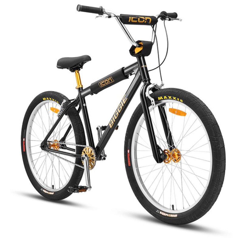 800x800 Xds Icon Biggie Bmx Bike Blackgold Bmx Bike Go Easy Online