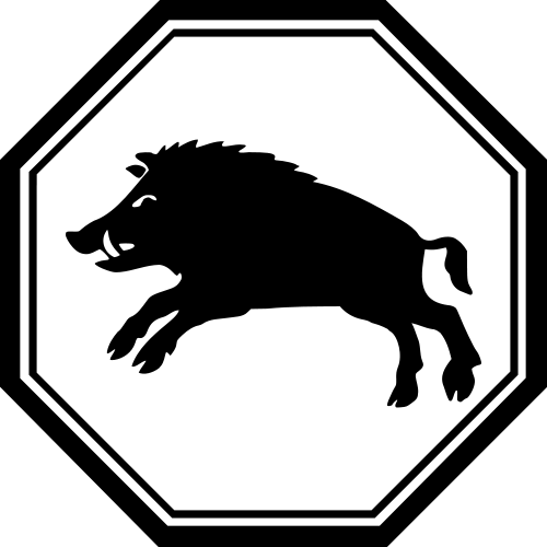 500x500 Boar Icon Courtesy Of Angelus Logo Astrological Symbols