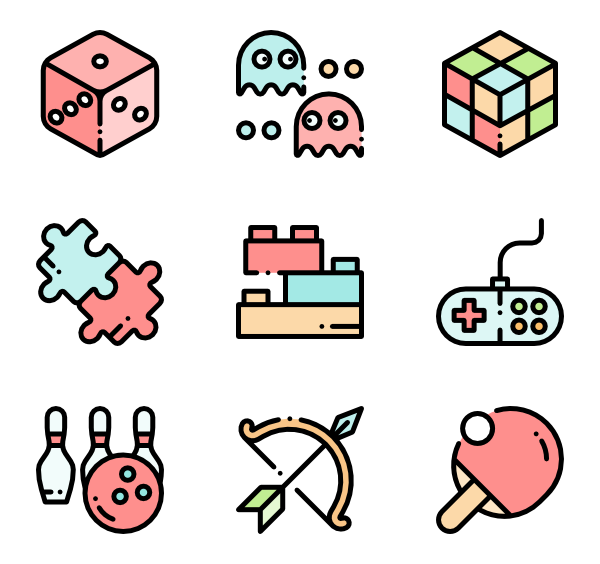 600x564 Board Game Icons