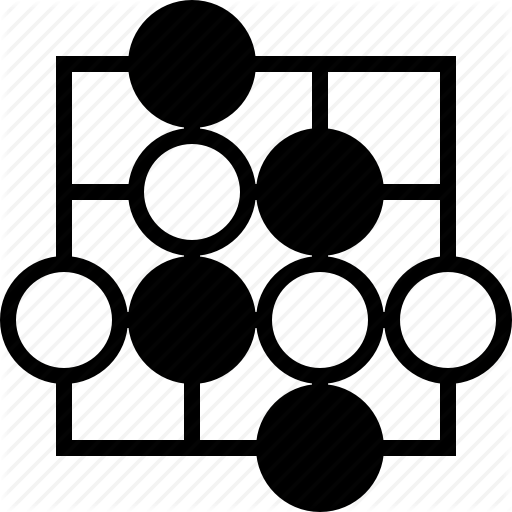 512x512 Board, Chinese, Encircling, Game, Go, Stones, Strategy Icon