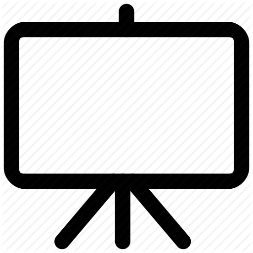 512x512 Black Board, Board, Chalk Board, White Board Icon Icon