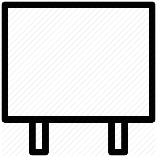 512x512 Board, Projector Screen, Score Board, White Board Icon