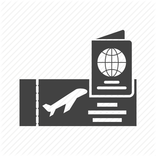 512x512 Airport, Boarding, Pass, Passenger, Passport, Ticket, Travel Icon