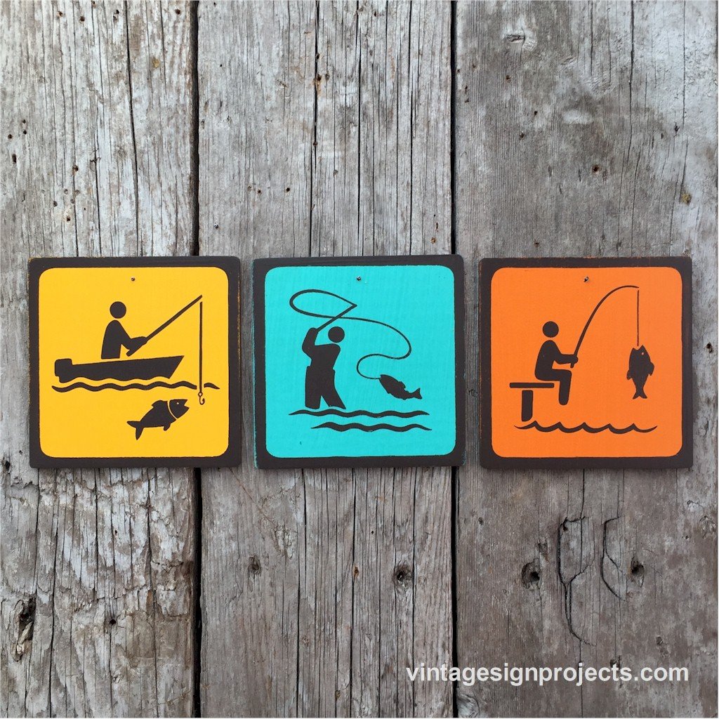 1024x1024 Handmade Vintage Boat Dock Fly Fishing Park Outdoors Sport Icon