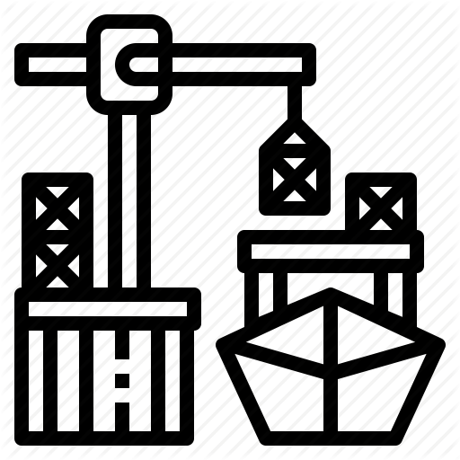512x512 Boat, Dock, Logistic, Port, Transportation Icon