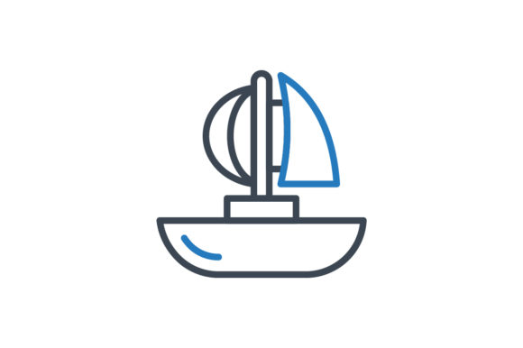 580x386 Boat Icon Graphic