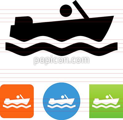 400x390 Motor Boat Icon