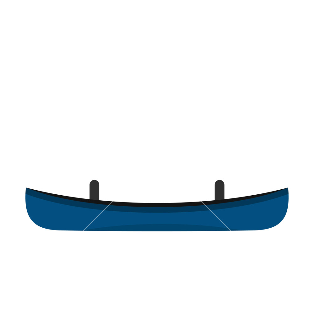 1000x1000 Small Boat Icon Isolated On White Background Vector Illustration