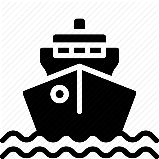 512x512 Boat, Cargo, Delivery, Logistics, Sea, Ship, Shipping Icon