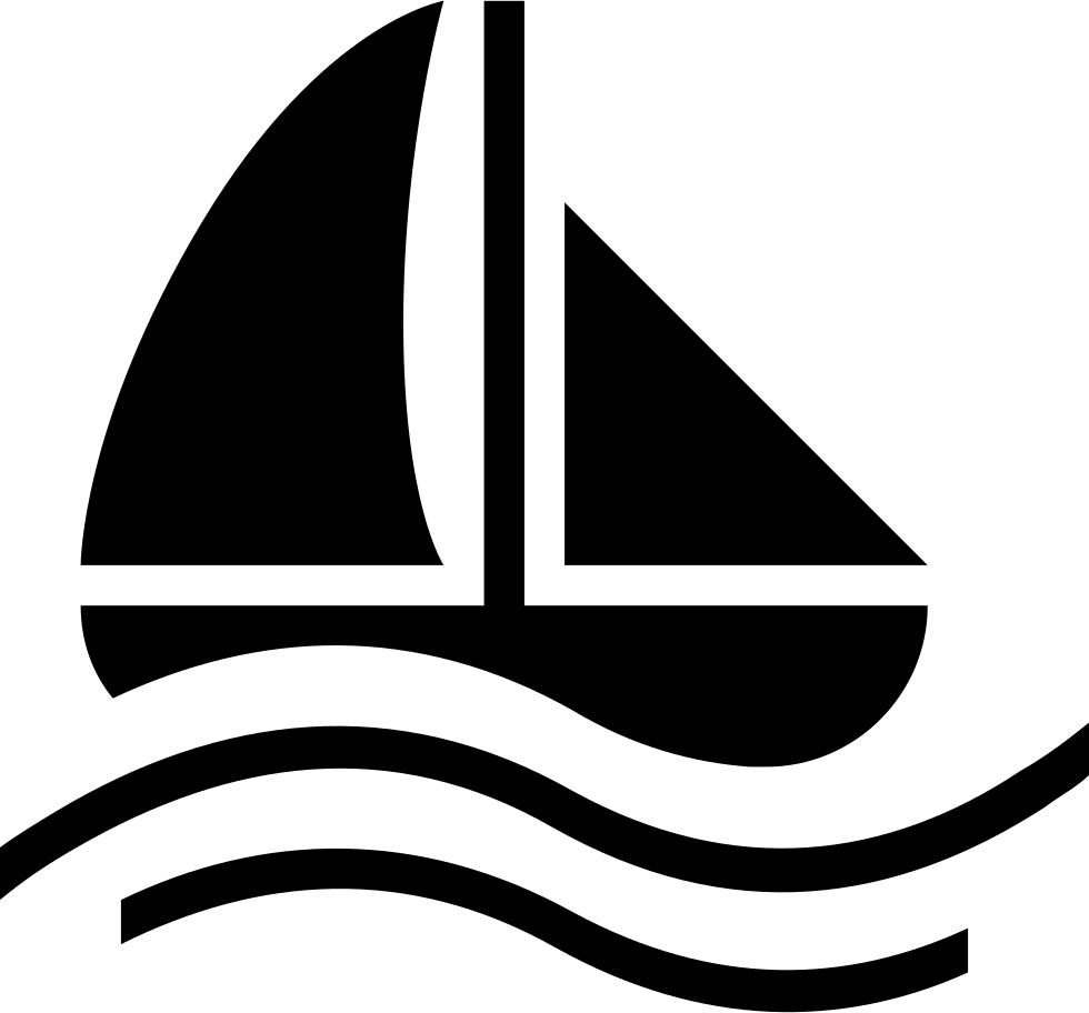 980x912 Sailing Boat Black Symbol Png Icon Free Download