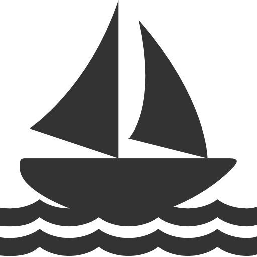 512x512 Boat, Sail Icon