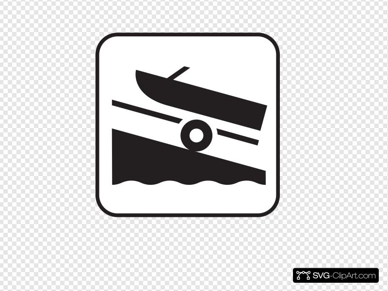800x600 Boat Launch White Clip Art, Icon