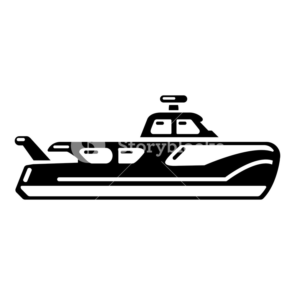 1000x1000 Boat Icon Simple Illustration Of Boat Vector Icon For Web Royalty