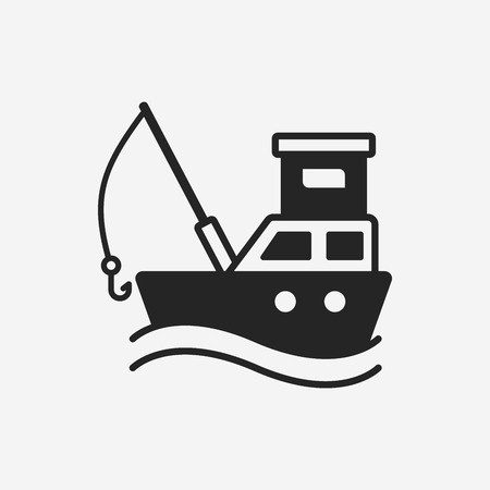 450x450 Fishing Boat Icon Royalty Free Vector Graphics