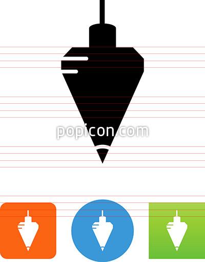 400x510 Plumb Bob Icon