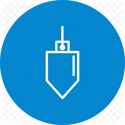 512x512 Plumb Bob Icon Of Line Style