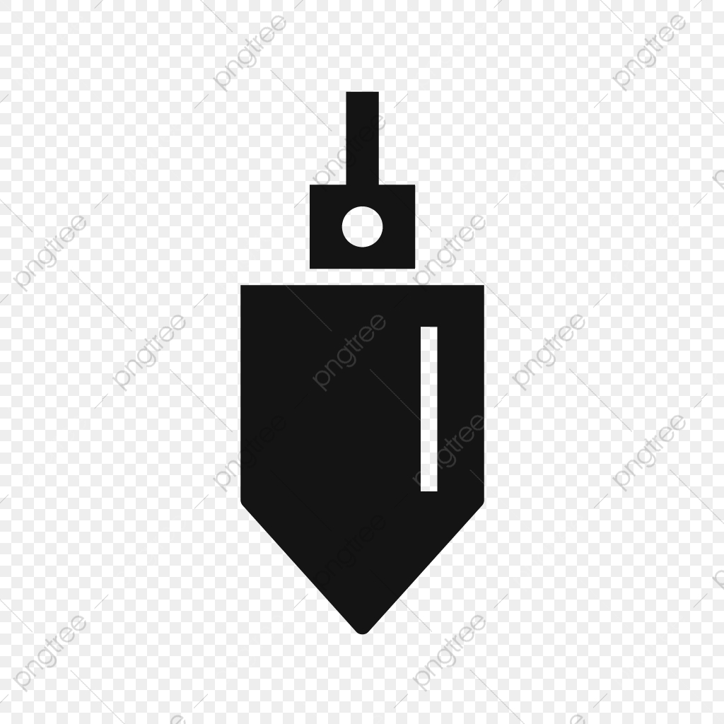1024x1024 Vector Plumb Bob Icon, Plumb Bob, Tool, Construction Png