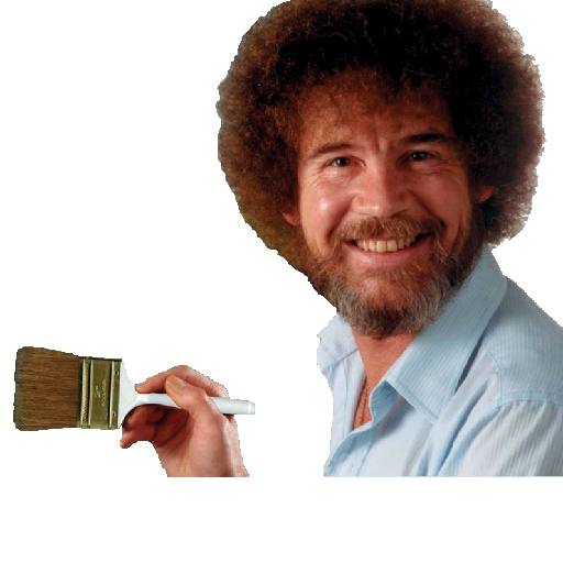 Bob Ross Icon at Vectorified.com | Collection of Bob Ross Icon free for ...