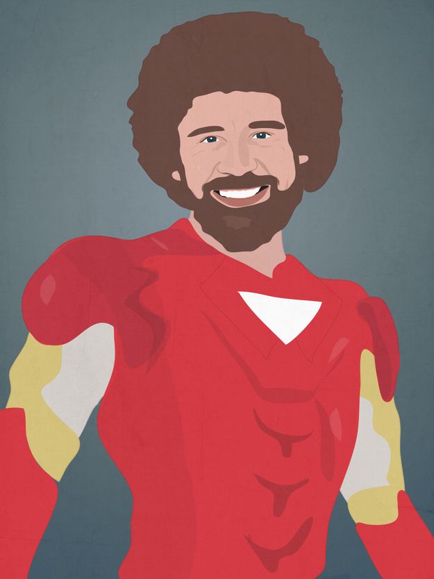 625x833 Mister Rogers As Superman And Other Popular Tv Icons Illustrated