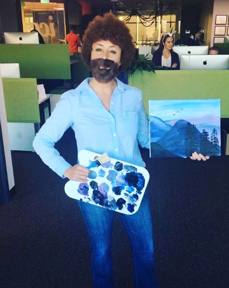 469x590 Bob Ross Icon Family