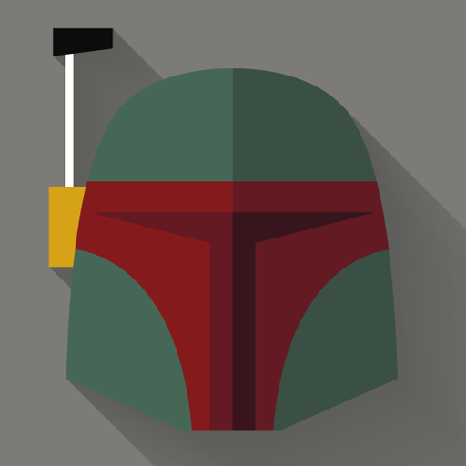 Boba Fett Icon Starwars Longshadow Flat Iconset Creativeflip 512x512 Boba Fett Icon Starwars Longshadow Flat Iconset Creativeflip