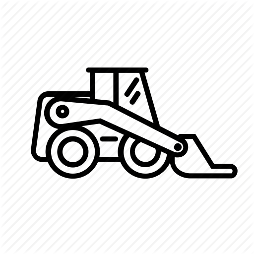512x512 Bobcat, Construction, Digging, Skid Loader, Vehicle Icon