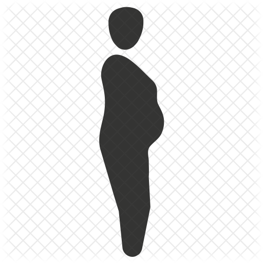 512x512 Body Icon Of Glyph Style