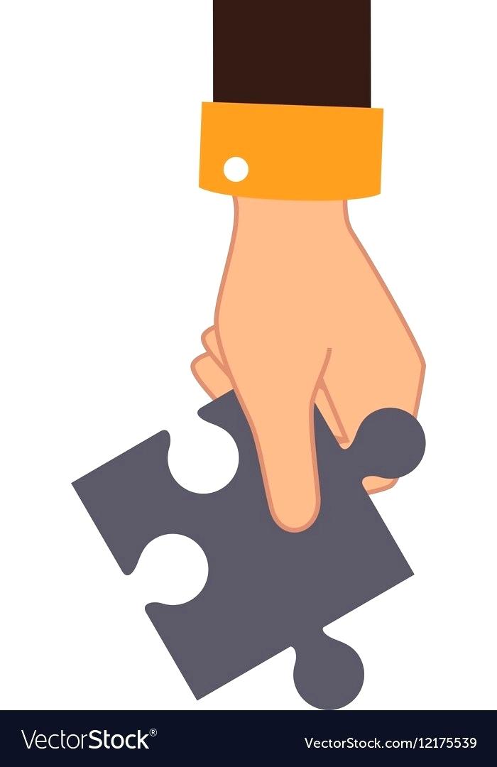 700x1080 Human Puzzle Game Hand Human With Puzzle Pieces Game Icon Vector
