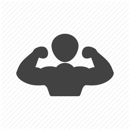 512x512 Athlete, Bodybuilder, Bodybuilding, Fitness, Gym, Man, Muscle Icon