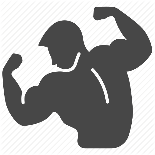 512x512 Bodybuilder, Bodybuilding, Exercise, Fitness, Gym, Muscle, Strong Icon