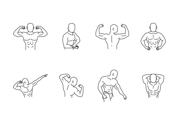 700x490 Bodybuilder Free Vector Art