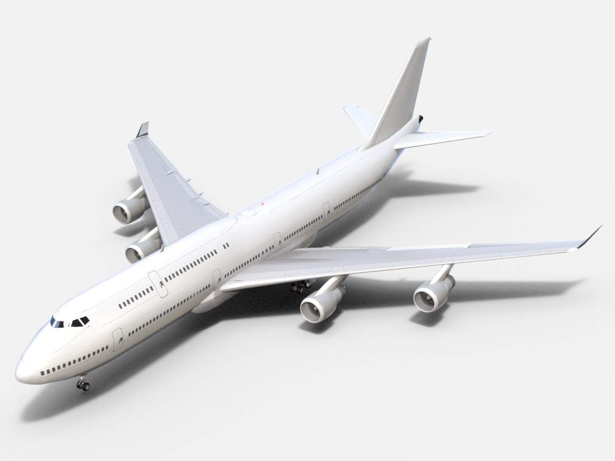 1200x900 Boeing Unmarked Model