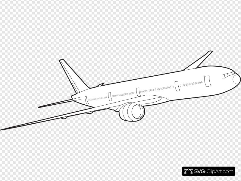 800x600 Johntg Boeing Clip Art, Icon