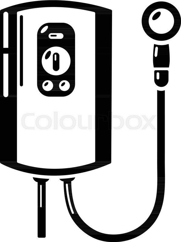 Boiler Icon Simple Illustration Of Stock Vector Colourbox 598x800 Boiler Icon Simple Illustration Of Stock Vector Colourbox