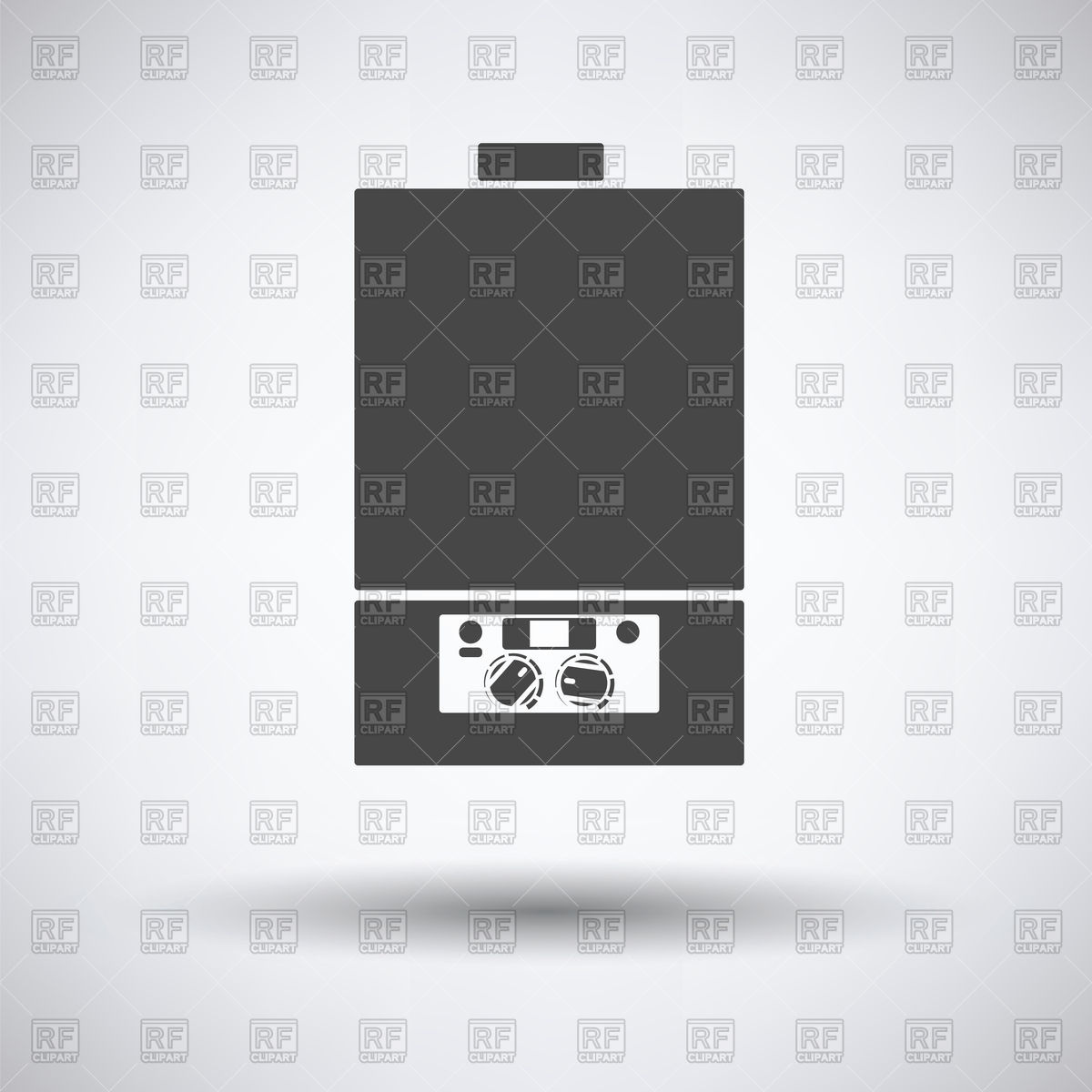 Gas Boiler Icon Vector Image Of Icons And Emblems Angelp 1200x1200 Gas Boiler Icon Vector Image Of Icons And Emblems Angelp