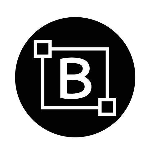 490x490 Bold Text Edit Letter Icon