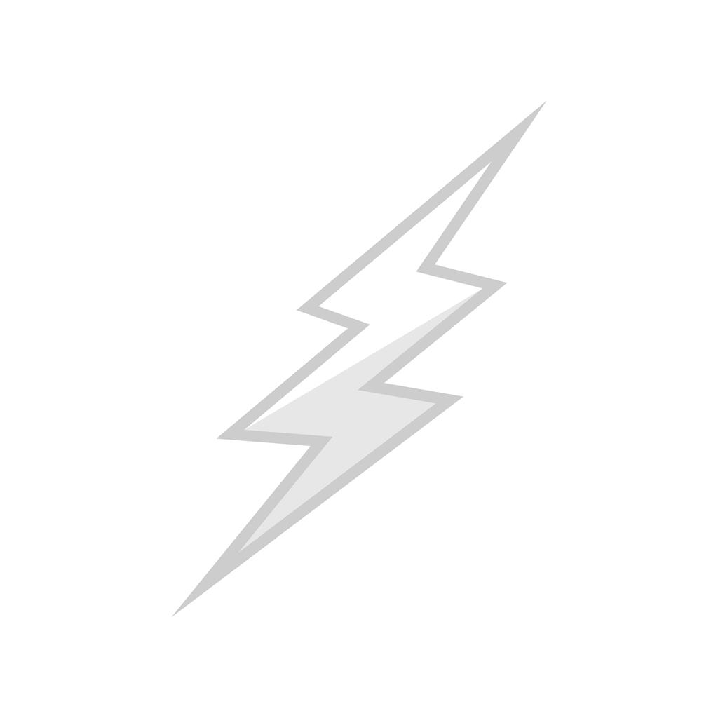 1024x1024 Lightning Bolt Greyscale Icon