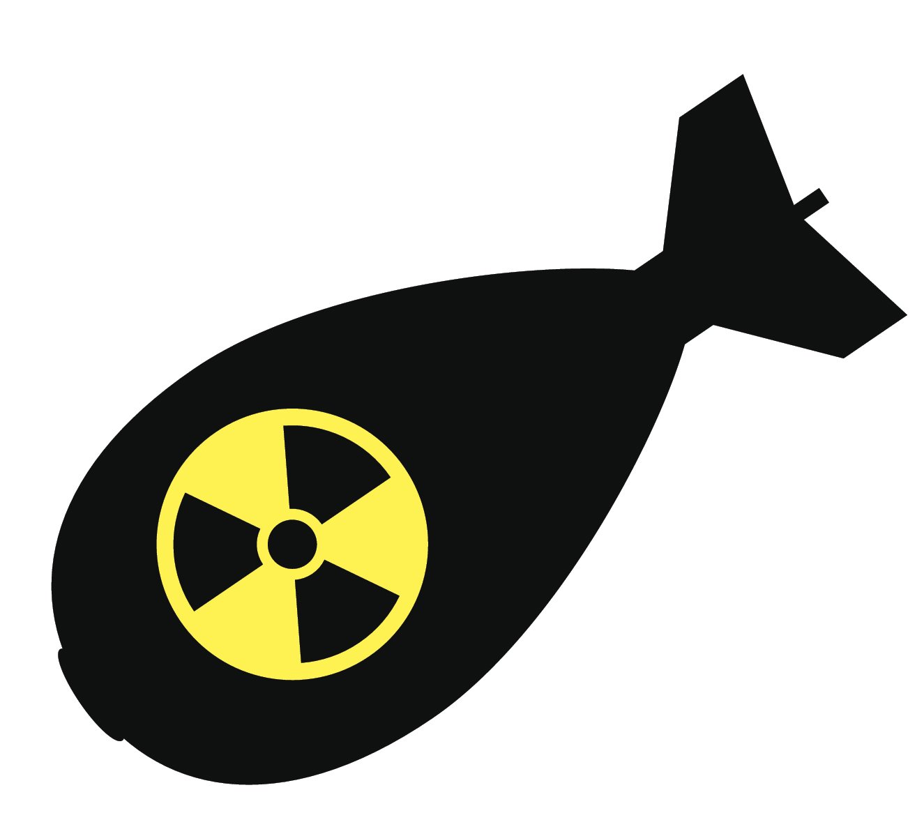 Atomic Bomb Icon at Vectorified.com | Collection of Atomic Bomb Icon ...