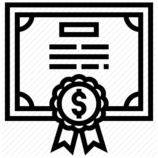 Bond, Certificate, Diploma, Investment Icon 512x512 Bond, Certificate, Diploma, Investment Icon