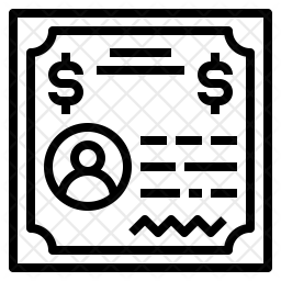 Security Bond Icon Of Line Style 256x256 Security Bond Icon Of Line Style