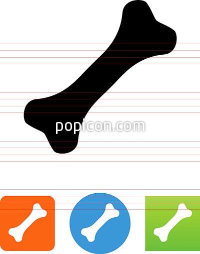 400x506 Human Bone Icon