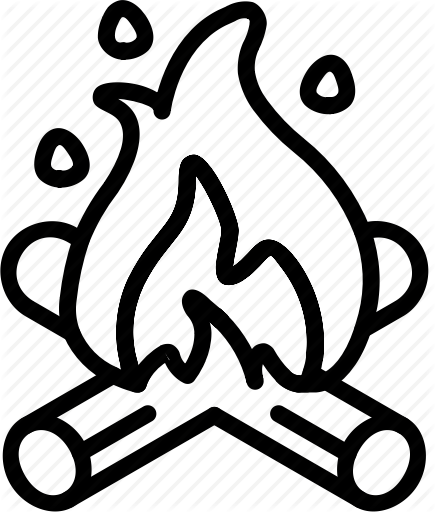 435x512 Bonfire, Fireworks, Guy Fawkes, Night, November Icon