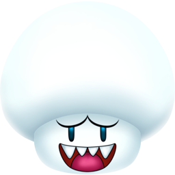 Mushroom Boo Icon Super Mario Iconset Sandro Pereira 256x256 Mushroom Boo Icon Super Mario Iconset Sandro Pereira