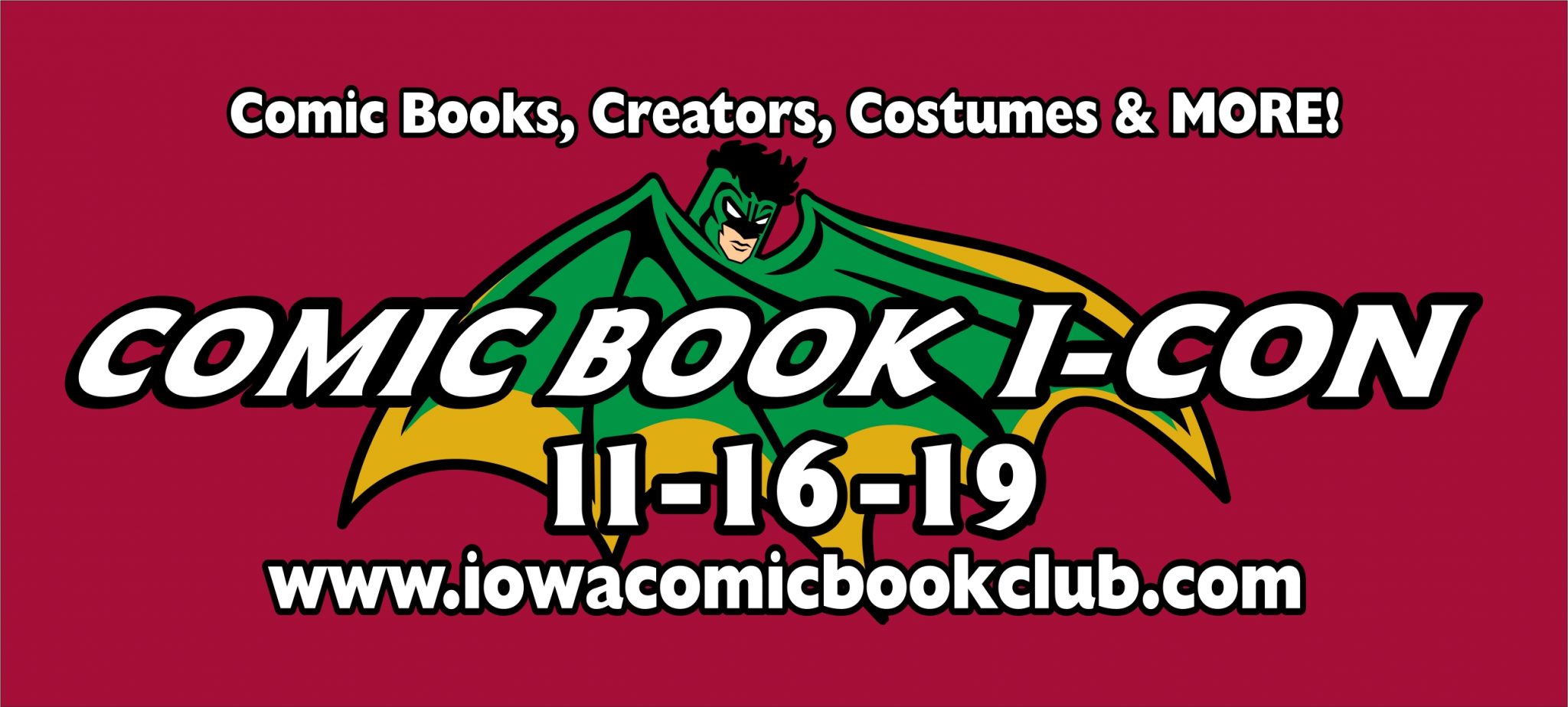 2048x924 Comic Book I Con Iowa Comic Book Club
