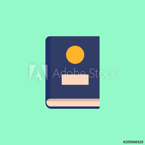 500x500 Book Flat Icon Element Of Star Icon For Mobile Concept And Web