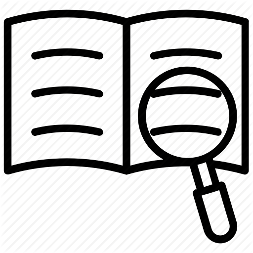 512x512 Elibrary, Encyclopedia, Knowledge, Open Book, Search Book Icon