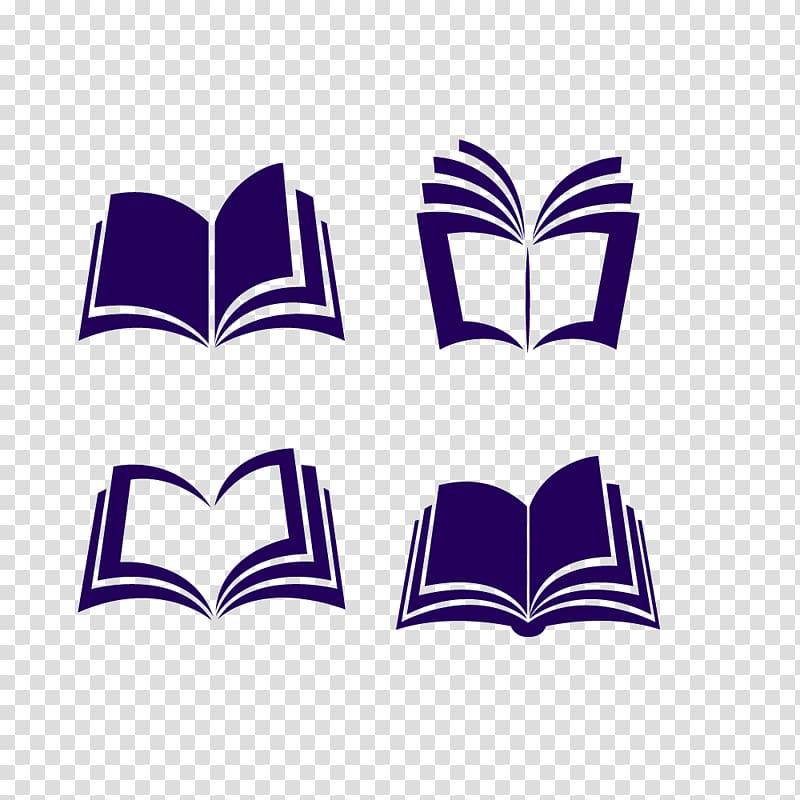800x800 Open Book Book Euclidean Icon, Purple Book Icon Transparent