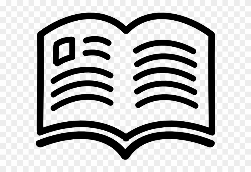 880x601 Open Vintage Book Drawn Clipart