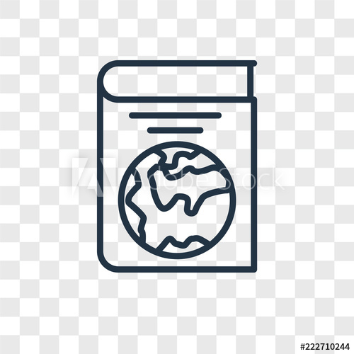 500x500 Book Icons Isolated On Transparent Background Modern And Editable