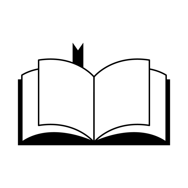 640x640 Book Icon, Black, Diary, Shape Png And Vector With Transparent